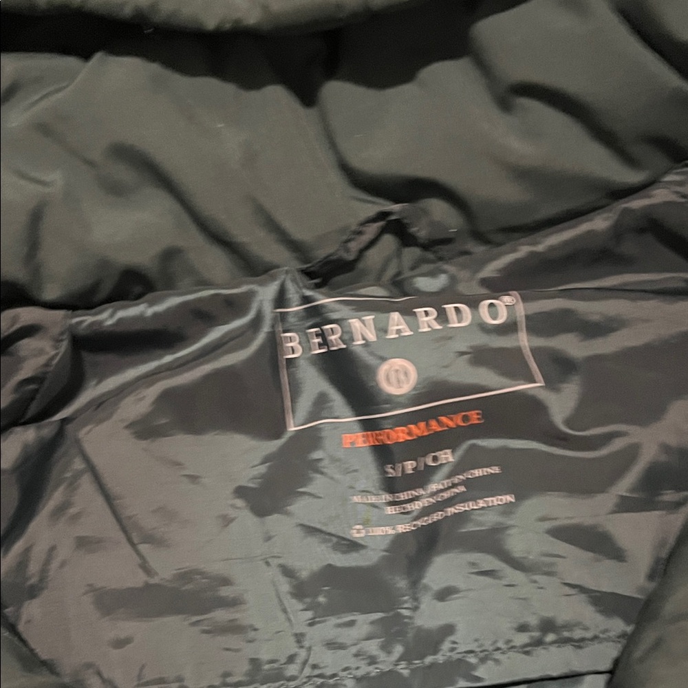 Bernardo Performance Dark Green Jacket - image 2